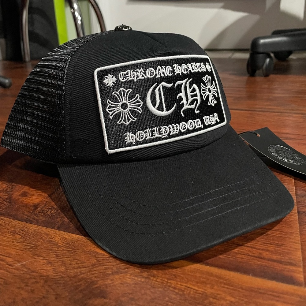 Chrome Hearts Hollywood Hat Black